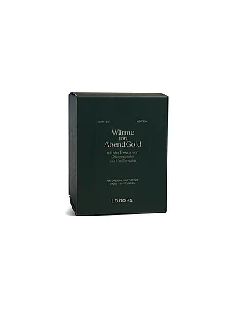 LOOOPS | Duftkerze 250g Wärme von Abendgold | 